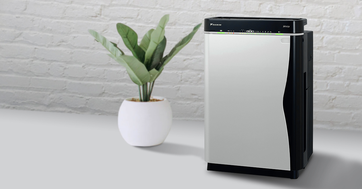 Elegantní čistička vzduchu se hlásí do služby